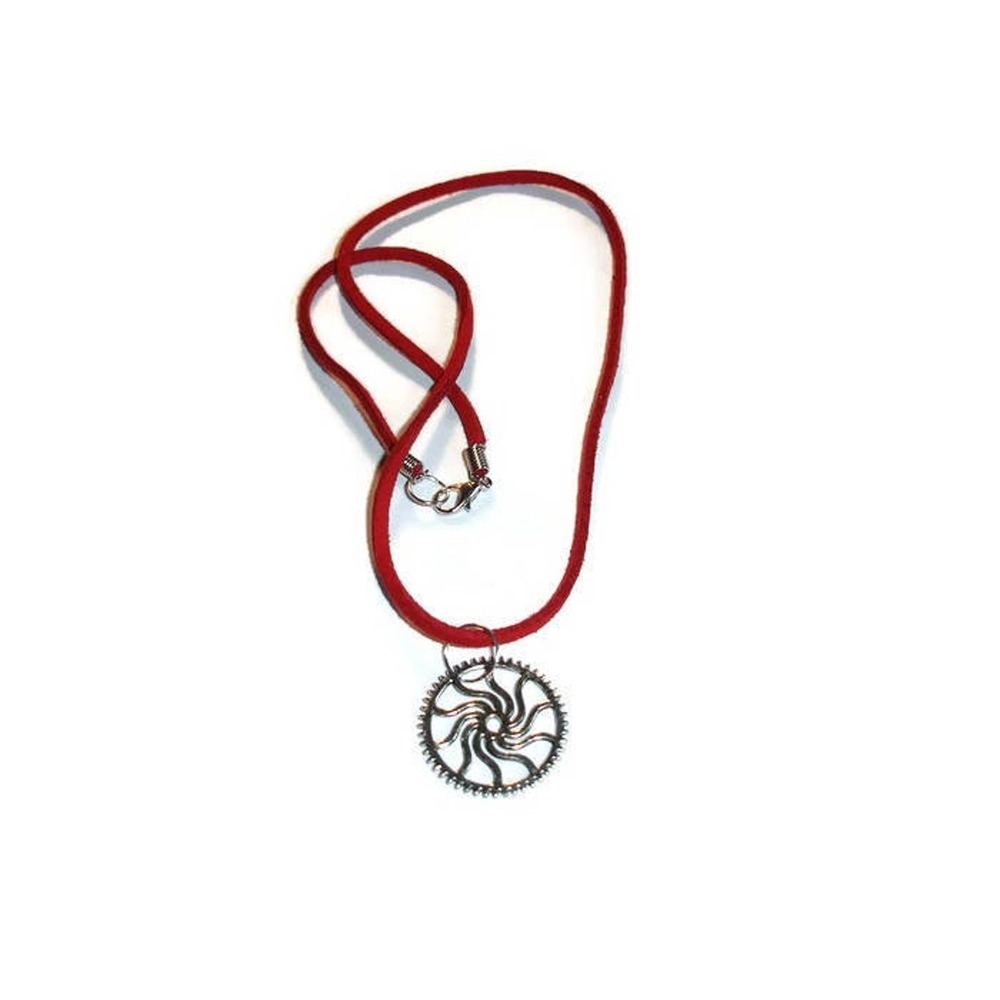 Steampunk Necklace Gear Necklace